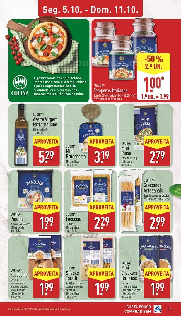 Antevisão Folheto ALDI Sabores do Mundo Promoções de 5 a 11 outubro